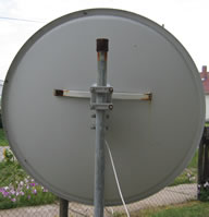 Antenna back